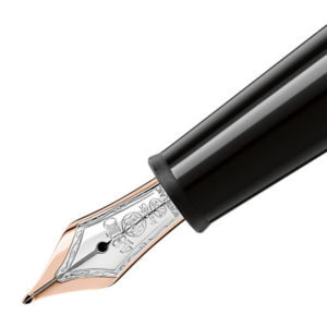 Stylo Plume Maisterstuck Classique Doré Rose Mont Blanc