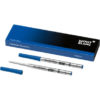 2 recharges pour Stylo Bille - M - Pacific Blue