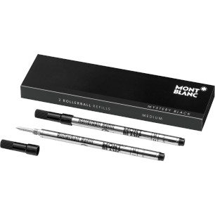 2 recharges pour Rollerball - M - Black