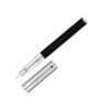 Stylo Plume D-Initial Noir / Chrome