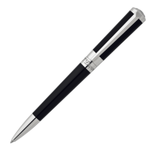 Stylo bille Laque Naturelle Liberté finition Palladium Noir