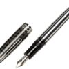 Stylo plume Solitaire Montblanc carbone métal