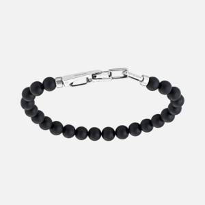 Bracelet en perles d’onyx – MONTBLANC –