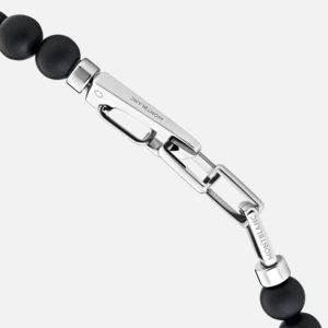 Bracelet Montblanc en perles d’onyx