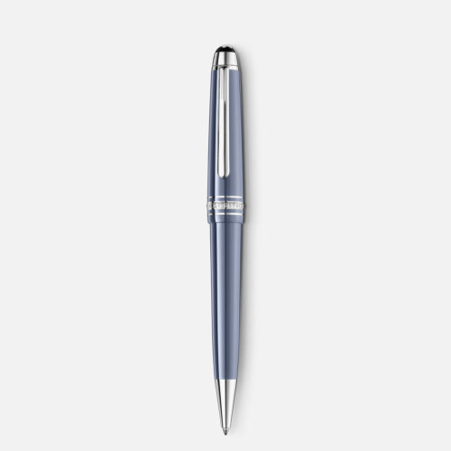 Stylo bille de luxe Montblanc colection Meisterstuck Glacier modèle Midsize