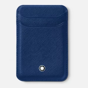 Porte Cartes 2 CC Bleu Connecté – Collection Sartorial –