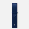 étui stylo bleu sartorial