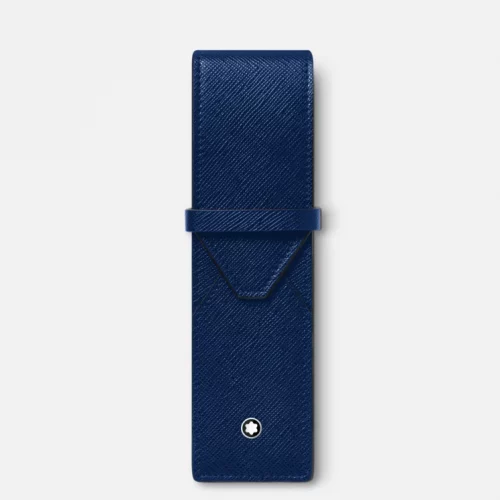 Etui stylo sartorial bleu