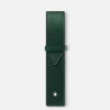 Etui stylo vert sartorial