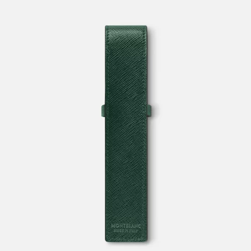 Etui stylo vert sartorial