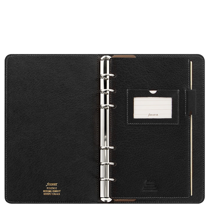 Agenda Filofax – Héritage – Slim compact – Noir