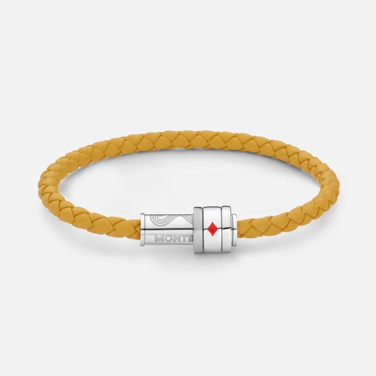 Bracelet Montblanc – Tour du Monde en 80 jours – Jaune –