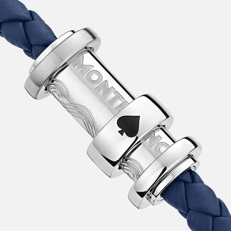 Bracelet Montblanc – Tour du Monde en 80 jours – Bleu