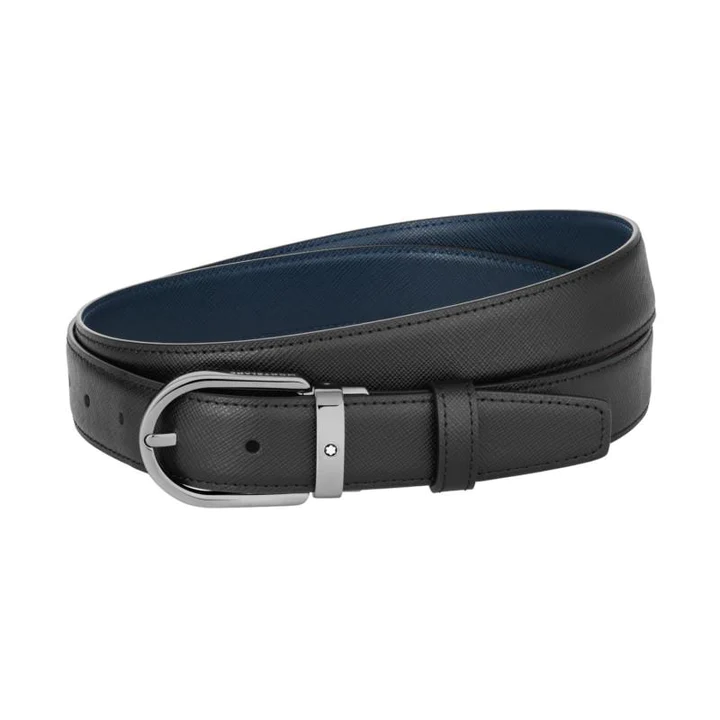 Ceinture Montblanc Boucle ruthéniéé polie – 30mm –