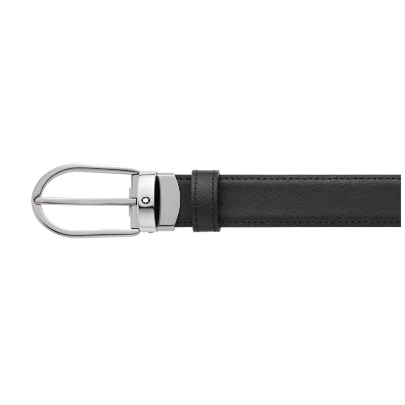 Ceinture Montblanc Boucle ruthéniéé polie – 30mm –