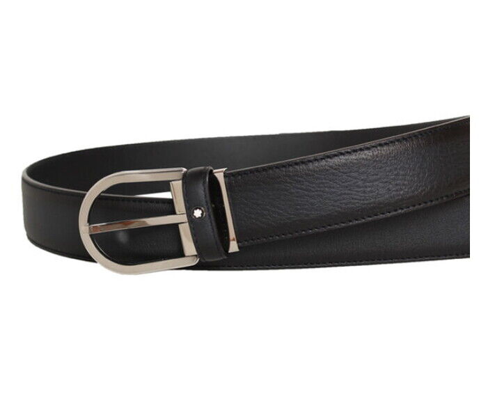 Ceinture réversible Montblanc Safiano/noir