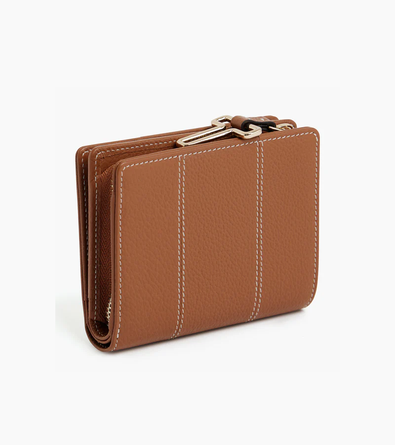 Petit portefeuille Le Tanneur – Collection Juliette – Tan –