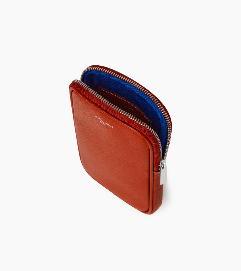 ETUI TELEPHONE CUIR GRAINE LE TANNEUR