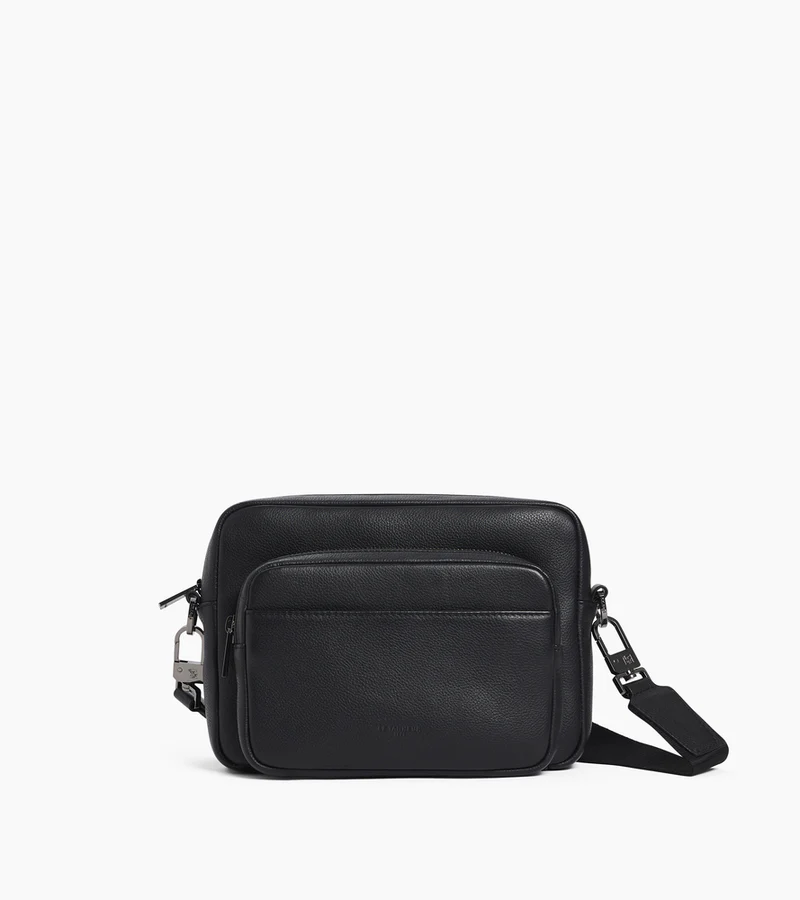 Le Tanneur Petit sac bandoulière grainé Marceau