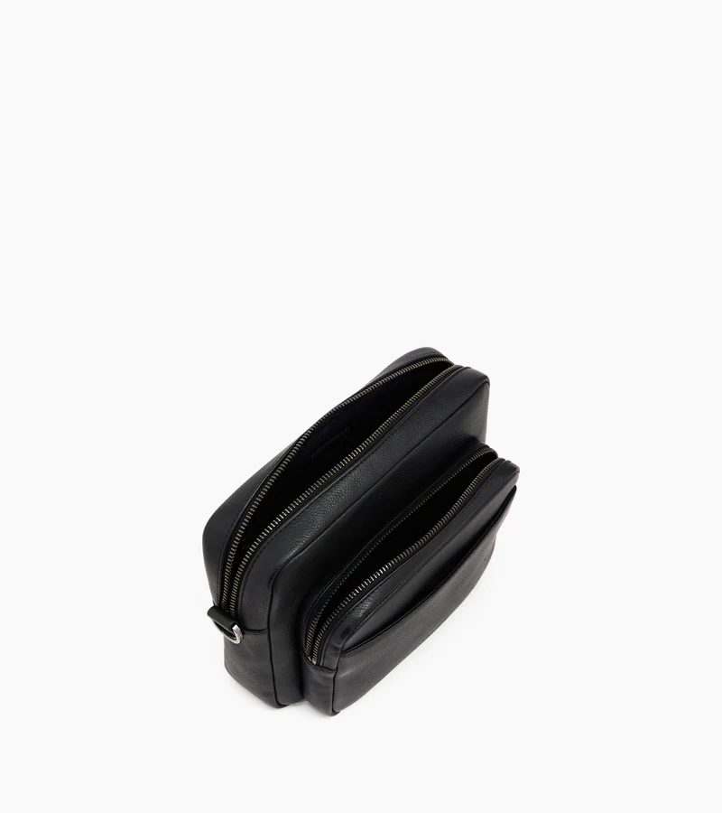 Le Tanneur Petit sac bandoulière grainé Marceau